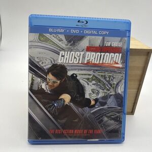 Mission Impossible Ghost Protocol Blu-ray Tom Cruise Action Movie 097361467146